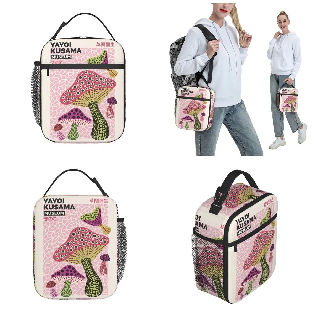 Bolsa Térmica Estampas Yayoi Kusama