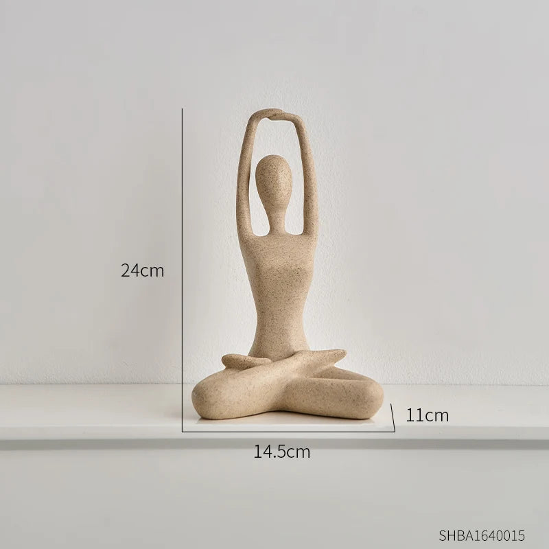 Escultura Nórdica de Yoga